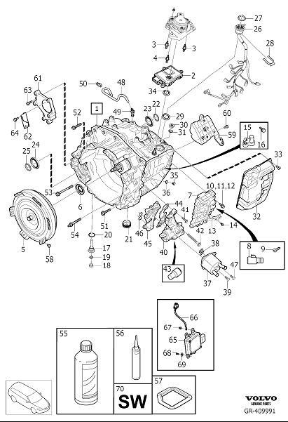 31437396 - Wiring Harness. Automatic Transmission ...