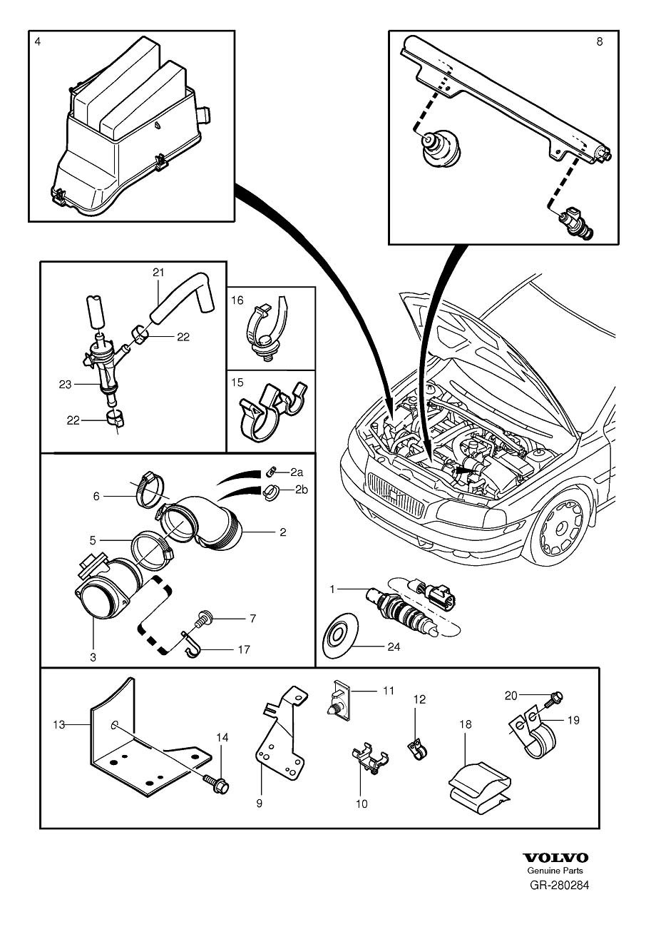 Volvo V50 Engine Diagram