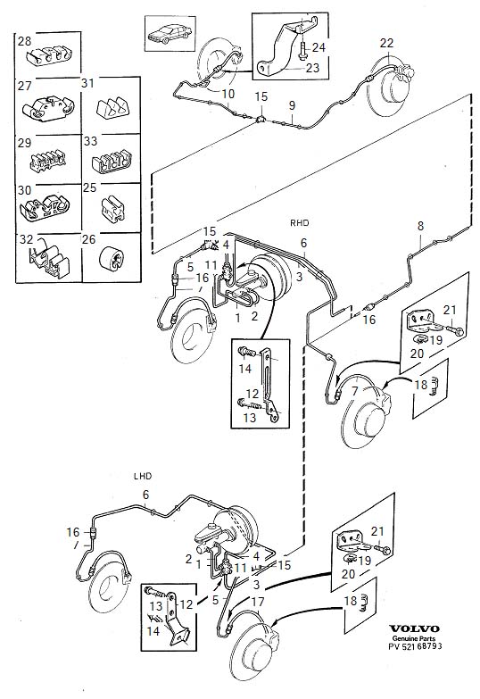 1981 Volvo Reduction valve - 3546635 - Genuine Volvo Part